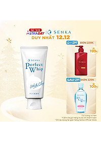 Sữa Rửa Mặt Tạo Bọt Chiết Xuất Đất Sét Trắng Senka Perfect White Clay New 14840 (120g)