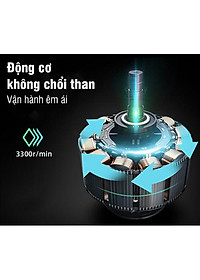 Máy (súng) massage cầm tay giảm đau cơ bắp căng cơ Booster T - 126W, 6 đầu