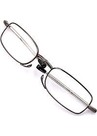 Kính lão gọng xếp 868 màu xám 1 độ_nữ