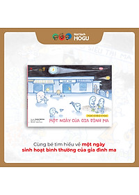 Truyện Ehon bé 3-4-5 tuổi - Một ngày của gia đình ma
