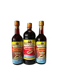 Nước mắm Khải Hoàn Phú Quốc 43 độ đam 520ml thùng 6 chai