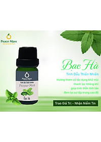 Tinh Dầu Bạc Hà Peace Mass Dùng Cho Máy Khuếch Tán 10ml