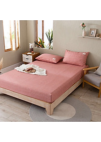 Bộ ga giường cotton Tici kẻ LIDACO cao cấp (Nhiều mẫu lựa chọn)