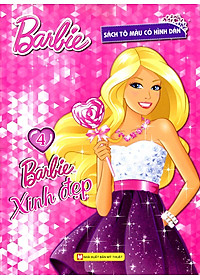 Sách Barbie Xinh Đẹp 4 (Tô Màu Có Hình Dán)