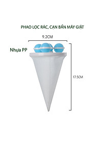 Phao lọc cặn, rác máy giặt thế hệ mới (màu ngẫu nhiên)