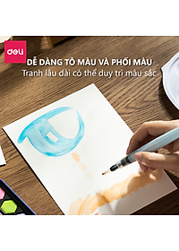 [A3/A4/A5/A6] Giấy Vẽ Màu Nước Tệp 16 Tờ 300Gsm A3 / A4 / A5 / A6 Chuyên Dụng Hạng Hoạ Sĩ Watercolor Paper Cao Cấp Finenolo Deli - Dùng Cho Màu Nước Gouache Acrylic Nhiều Cọ - EC270