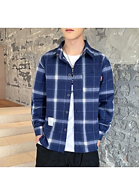 Áo Sơ Mi Caro Dạng Khoác Thời Trang Nam Nữ TS001 Chất Vải Cao Cấp Mềm Mại Thấm Hút Mồ Hôi