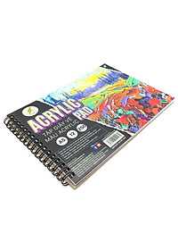 Tập Giấy Vẽ A5 Acrylic Pad Colormate ARTIST-OP (12 Tờ)