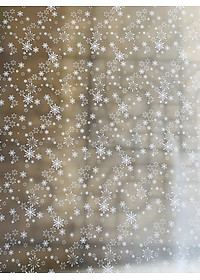 Decal dán kính mờ hoa tuyết - có sẵn keo - dán phòng ngủ - phòng bếp - phòng khách -dán cửa toilet DK49