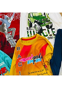 Bộ dài bé trai xuất dư Place đồ mỏng vừa phải mặc thoải mái 4 mùa MamLa