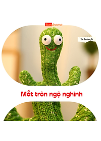 Cây xương rồng nhảy múa vui nhộn, uốn lượn, nhại tiếng, phát sáng - Xương rồng biết nói FUNU cao cấp - Hàng chính hãng