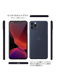 Ốp lưng Memumi siêu mỏng 0.3 mm cho Apple iPhone 11 Pro Max 6.5 - Hàng nhập khẩu