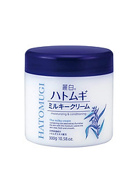 Kem Dưỡng Hatomugi Chiết Xuất Ý Dĩ Làm Sáng Da 300g Moisturizing Conditioning The Milky Cream