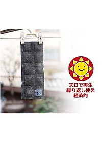 Combo Túi hút ẩm, khử mùi  than hoạt tính Kokubo 25g x 2 miếng - Nội địa Nhật Bản