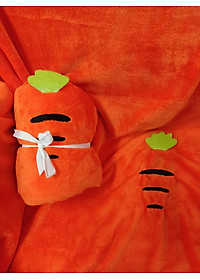 Mền ngủ văn phòng hình thú cao cấp A được chọn màu - mền đắp chân mỏng nhẹ, gấp gọn tiện lợi