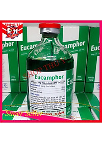 Eucamphor Giảm Ho, Trợ Tim, Long Đờm Dễ Thở Cho Gà Đá Chai 100 ml