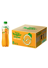 Thùng 24 Chai Nước Trái Cây Twister Cam (450ml/Chai)