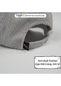 Mũ lưỡi trai trơn ️ Nón kết chất nhung tăm Hàn Quốc cao cấp form unisex nam nữ N28