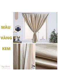 Rèm Dính-Không Cần Khoan Vô Cùng Tiện Lợi, Chất Liệu Vải Cản Sáng Tốt-Nhiều Màu, Kích Thước