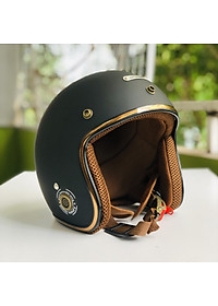 Mũ Bảo Hiểm 3/4 RONA R8 Freesize Vòng Đầu 55-59cm - Hàng Chính Hãng