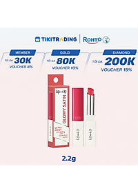 Son thỏi dưỡng môi trang điểm chất son satin Lip On Lip Glowy Satin 2.2g