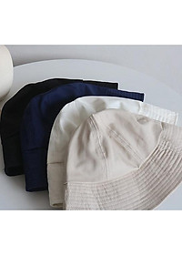 Nón vành cụp trơn màu chuẩn phong cách Hàn Quốc