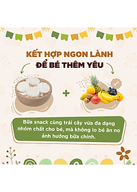 Bánh Snack Ăn Dặm Hữu Cơ Cho Bé GUfoods 40g - Thành Phần Gạo Organic, Không Gia Vị, Dễ Tiêu Hoá