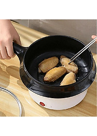 Nồi lẩu điện mini đa năng có tay cầm (CÓ HẤP)