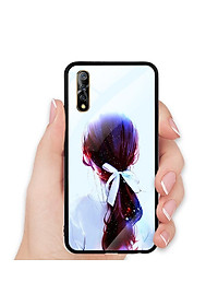 Ốp Lưng Vivo S1 - Mặt Kính Cường Lực - 0416 GIRL10 - Hàng Chính Hãng