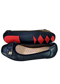 Giày Nữ Búp Bê Da Bò Thật HÀ NAM Cao Cấp BBN2028