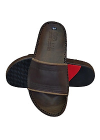 Dép Nam Quai Ngang Da Bò Thật TiTi ĐÔ Cao Cấp DNA2074d