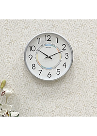 Đồng hồ Rhythm CMG595NR66 – KT 31.0 x 4.5cm/735g, vỏ nhựa, dùng Pin.