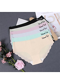 Set 5 Quần Lót Su Đúc Nữ Lượn Sóng Không Viền