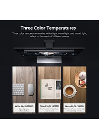 Đèn Treo Màn Hình XIAOMI Ecochain Lymax, Điều Chỉnh Ánh Sáng Bảo Vệ Mắt, Sử Dụng Cảm Ứng, Đa Chế Độ Ánh Sáng - Hàng Chính Hãng