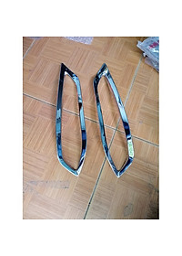 Ốp viền đèn gầm sau TOYOTA VIOS 2021 mạ crom cao cấp, bộ 2 chi tiết