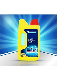 Combo nước làm bóng bát finish 800ml + Bột rửa bát finish 2.5kg dùng cho máy rửa bát