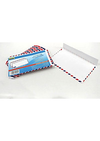 Bao Thư Sọc Nhỏ Nắp Xéo Có Keo (50 Cái/Lốc)