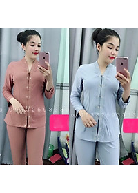 Đồ Lam Đi Chùa # Thun Bà Lai Lắc Sao # Quần Áo Nữ # Đồ Bộ Nữ