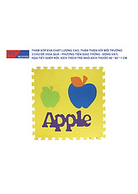 Tấm thảm chơi xếp hình EVA xếp hình lồng vào nhau thân thiện với môi trường dành cho trẻ em để tập bò.