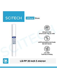 Lõi lọc nước số 1 PP 20 inch 5 micron dùng trong máy lọc nước RO, bộ lọc thô - Hàng chính hãng