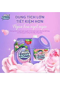 Túi Nước Lau Sàn MaxKleen 3.6kg - Ngàn Hoa Ngọt Ngào
