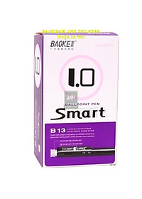 48 CHIẾCBÚT BI BAOKE SMART B13 Ngòi bút 1.0, êm trơn. Rất phù hợp cho hội nghị Khách hàng và sử dụng cho văn phòng.