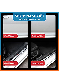 Băng Keo Carbon 3D Nhám Trang Trí Ô tô, Decal Dán Xe Chống Trầy Xước