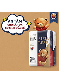[Bịch] Tã Bỉm AIKUU BEAR Dán/Quần đủ size S56,M50,L48,XL46,XXL44,XXXL42 Chính Hãng