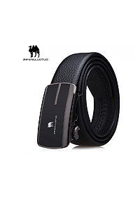 Thắt lưng nam da bò nguyên chất mặt khóa tự động hợp kim cao cấp phong cách cá tính