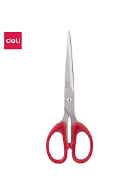 Kéo Văn Phòng 175Mm Deli - Đen/Đỏ - 1 Chiếc - E6009