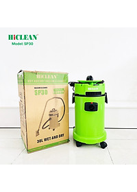 Máy hút bụi khô và ướt HiClean SP30, công suất 1500W, thùng nhựa ABS, dung tích 30L - Hàng Chính Hãng