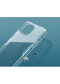 Ốp trong suốt chống sốc viền dẻo lưng cứng dành cho iPhone 13/ 13 Pro/ 13 Pro Max hiêu Nillkin Nature Pro - Hàng chính hãng