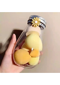HỘP 6 Bông Mút Đánh Kem Nền Thông Minh - Mút trang điểm - Hàng Chính Hãng - ( Giao Màu ngẫu nhiên )