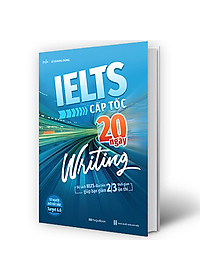 Combo 4 Cuốn Ielts Cấp Tốc - 20 Ngày Listening, Speaking, Reading, Writing